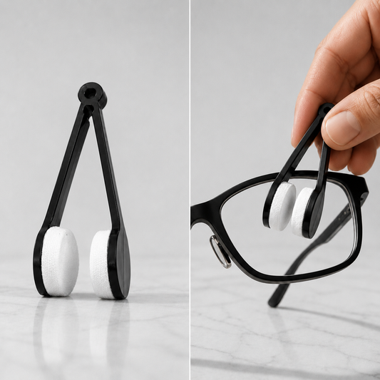 Pince nettoyante pour lunettes