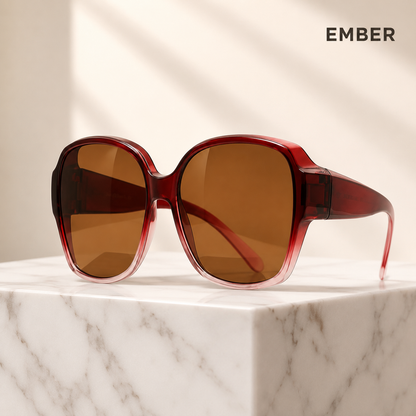 Sur-lunettes polarisées