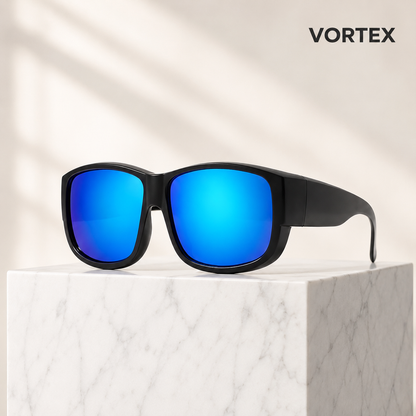 Sur-lunettes polarisées homme